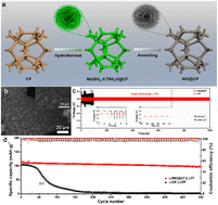 Graphical abstract: Three-dimensional flower-like NiO on Cu foam as a lithiophilic current collector for high-performance lithium metal batteries