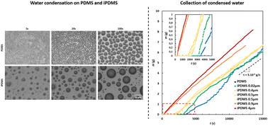 Graphical abstract: Nucleation-enhanced condensation and fast shedding on self-lubricated silicone organogels