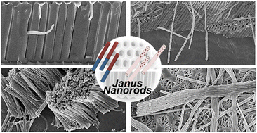 Graphical abstract: Polymeric Janus nanorods via anodic aluminum oxide templating
