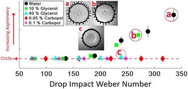 Graphical abstract: Influence of rheology and micropatterns on spreading, retraction and fingering of an impacting drop