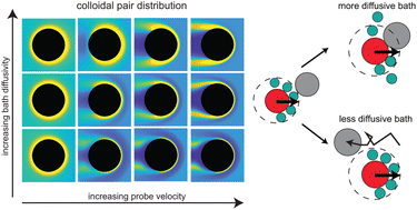 Graphical abstract: Nonequilibrium interactions between multi-scale colloids regulate the suspension microstructure and rheology