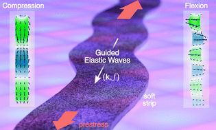 Graphical abstract: Viscoelastic dynamics of a soft strip subject to a large deformation