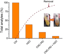 Graphical abstract: Removal of metals and inorganics from rendered fat using polyamine-modified cellulose nanocrystals