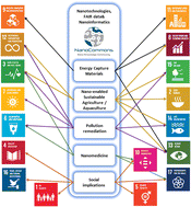 Graphical abstract: The role of FAIR nanosafety data and nanoinformatics in achieving the UN sustainable development goals: the NanoCommons experience