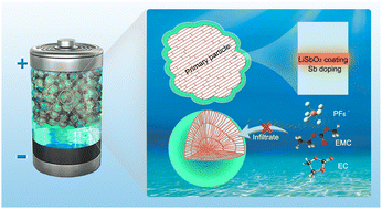 Graphical abstract: Grain-boundary engineering of Ni-rich cathodes prolongs the cycle life of Li-ion batteries