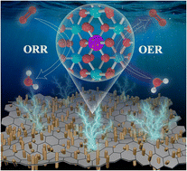 Graphical abstract: Associating Co single atoms with RuO2 nanoparticles anchor on nitrogen-doped ultrathin porous carbon nanosheets as effective bifunctional oxygen electrocatalysts for rechargeable Zn–air batteries