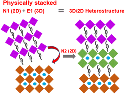 Graphical abstract: Diffusion of bulky organic cations in the 3D/2D heterostructures to form interfacial quasi-2D (N2) phase for tin perovskite solar cells