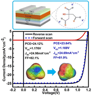 Graphical abstract: Synergic interface passivation with potassium citrate as an eco-friendly conductive adhesive in perovskite solar cells