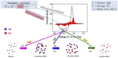 Graphical abstract: Understanding the fast kinetics and mechanism of sodium storage in antimony using ab initio grand canonical Monte Carlo simulation and operando X-ray scattering