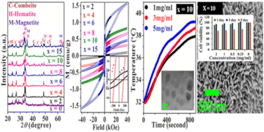 Graphical abstract: Assessment of sol–gel derived iron oxide substituted 45S5 bioglass-ceramics for biomedical applications