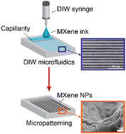 Graphical abstract: Hybrid 3D printing for highly efficient nanoparticle micropatterning