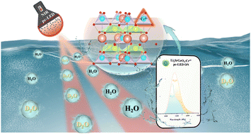 Graphical abstract: Valence state control of Cr4+-activated Li2SrGeO4 for NIR-II light source to distinguish deuterium and non-deuterium reagents