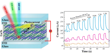 Graphical abstract: Efficient van der Waals layered gallium telluride-based passive photodetectors for low-power-density sensing of visible light