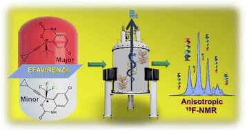 Graphical abstract: Potential and performance of anisotropic 19F NMR for the enantiomeric analysis of fluorinated chiral active pharmaceutical ingredients