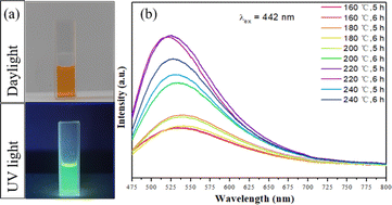 Graphical abstract: Detection of sulphur(ii) of carbon dots synthesized from Gardenia residue