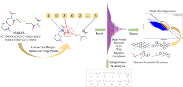 Graphical abstract: Predicting and screening high-performance polyimide membranes using negative correlation based deep ensemble methods