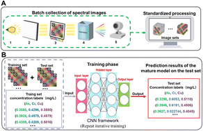 Graphical abstract: A novel spectroscopy-deep learning approach for aqueous multi-heavy metal detection