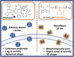 Graphical abstract: Uniform block copolymer nanofibers for the delivery of paclitaxel in 2D and 3D glioblastoma tumor models