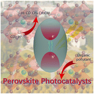 Graphical abstract: Recent advances in metal halide perovskite based photocatalysts for artificial photosynthesis and organic transformations
