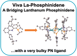 Graphical abstract: A bridging bis-phosphanido-phosphinidene complex of lanthanum supported by a sterically encumbering PN ligand