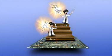 Graphical abstract: Leveraging ligand conjugation to improve luminescence thermometry in Dy-single-molecule magnets