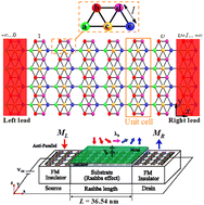 Graphical abstract: Ultrafast switching in spin field-effect transistors based on borophene nanoribbons