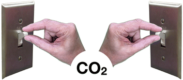 Graphical abstract: Simultaneous switching of two different CO2-switchable amines in the same solution