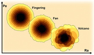 Graphical abstract: Flow-driven pattern formation during coacervation of xanthan gum with a cationic surfactant