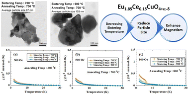 Graphical abstract: Enhancement of magnetism by tailoring synthesis conditions in electron-doped superconducting nanoparticles