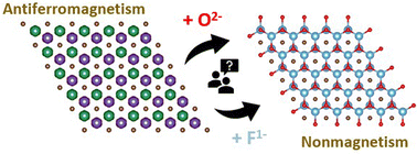 Graphical abstract: MXene's surface functionalization patterns and their impacts on magnetism