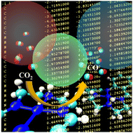 Graphical abstract: Theoretical study of electrochemical reduction of CO2 to CO using a nickel-N4-Schiff base complex