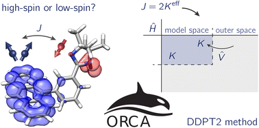 Graphical abstract: Elucidation of the exchange interaction in photoexcited three-spin systems – a second-order perturbational approach
