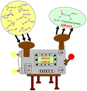 Graphical abstract: Visible light promoted synthesis of allenes