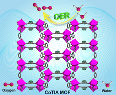 Graphical abstract: A series of isostructural metal–organic frameworks for an enhanced electro-catalytic oxygen evolution reaction