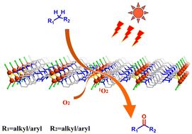 Graphical abstract: A novel Cu(i)-based coordination polymer for efficient photocatalytic oxidation of C(sp3)–H bonds