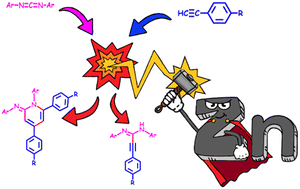 Graphical abstract: Zinc amidinate-catalysed cyclization reaction of carbodiimides and alkynes. An insight into the mechanism