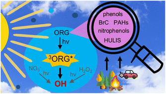Graphical abstract: Evaluating the potential secondary contribution of photosensitized chemistry to OH production in aqueous aerosols