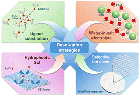 Graphical abstract: Tailoring desolvation strategies for aqueous zinc-ion batteries