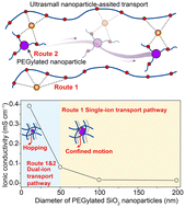 Graphical abstract: Li-ion nanorobots with enhanced mobility for fast-ion conducting polymer electrolytes