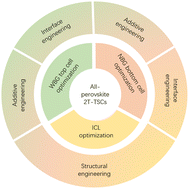 Graphical abstract: Advancing all-perovskite two-terminal tandem solar cells: optimization of wide- and narrow-bandgap perovskites and interconnecting layers