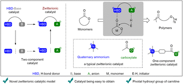 Graphical abstract: Zwitterionic organocatalysis for ring-opening polymerization of cyclic esters