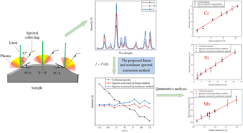 Graphical abstract: Spectral correction study to reduce the influence of sample surface morphology on laser-induced breakdown spectroscopy