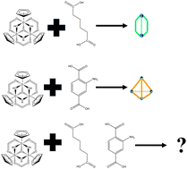 Graphical abstract: Study of self-assembly of mixed-ligand metal–organic cages by high-resolution mass spectrometry