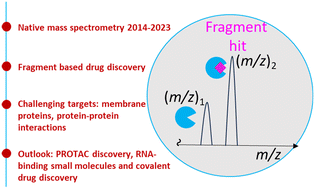 Graphical abstract: Fragment-based drug discovery campaigns guided by native mass spectrometry