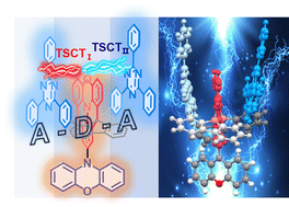 Graphical abstract: Intramolecular exciplex featuring a bis-sp3 C-locked acceptor–donor–acceptor sandwich