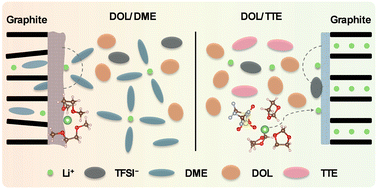 Graphical abstract: Long-life graphite–lithium sulfide full cells enabled through a solvent Co-intercalation-free electrolyte design