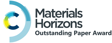 Graphical abstract: Materials Horizons 2023 Outstanding Paper awards