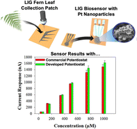 Graphical abstract: Biomimetic laser-induced graphene fern leaf and enzymatic biosensor for pesticide spray collection and monitoring