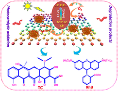 Graphical abstract: ZnFe2O4 loaded on municipal waste-char: outstanding adsorption and photocatalytic removal of contaminants