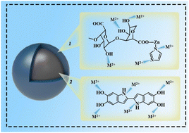 Graphical abstract: Competitive adsorption of heavy metals from aqueous solution onto sodium alginate gel beads
